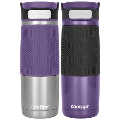  Contigo Luxe Vacuum-Insulated Stainless Steel Thermal Travel  Mug, Leak-Proof 16oz Reusable Coffee Cup or Water Bottle, Fits Under Most  Brewers and Dishwasher Safe, Monaco: Home & Kitchen