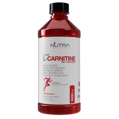 Parker Naturals L-Carnitine 5000 Mg Premium Dietary Supplement Liquid - 16  Oz Orange and Pineapple Citrus Flavor