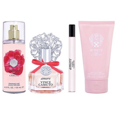 Vince Camuto Amore Eau De Parfum:- 4 Piece Set