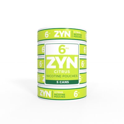Zyn Citrus Nicotine Pouches 6 mg 5-can Roll - Sam's Club