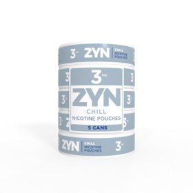 ZYN Chill 3 mg 15 ct., 5 pk.