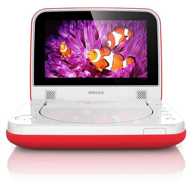 Philips 7” LCD Portable DVD Player