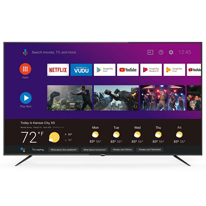 Philips 75" Class 4K UHD HDR Smart AndroidTV - 75PFL5704/F7