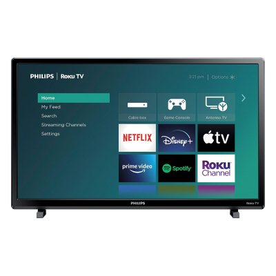 PHILIPS 24" Class Roku LED HDTV - 24PFL4764/F7 Club