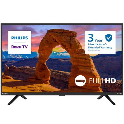 Philips 32 Class 1080p FHD Roku Smart LED TV (32PFL6573/F7) - Sam's Club