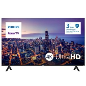 Philips 50" Class 4k UltraHD Roku Smart TV - 50PUL6673/F7