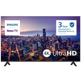 Philips 65" Class 4k UltraHD Roku Smart TV - 65PUL6673/F7		