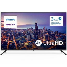 Philips 50" Class 4k UltraHD Roku Smart TV - 50PUL6643/F7