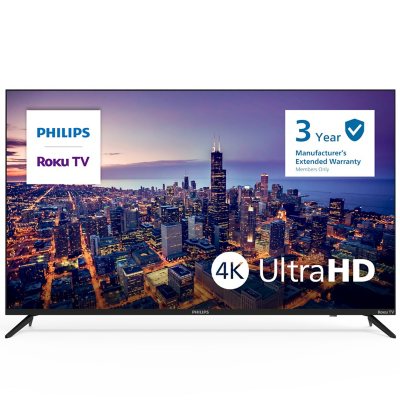 PHILIPS 55 ROKU SMART 4K UHD LED TV