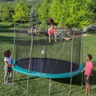 Propel 12′ Round Trampoline With Safety Enclosure