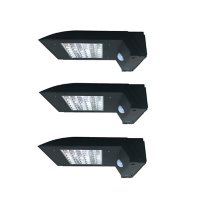 Deck Impressions Solar Wall/Fence Light with Motion Sensor - 3 Pack