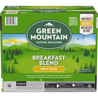 Green mountain breakfast outlet blend k cups