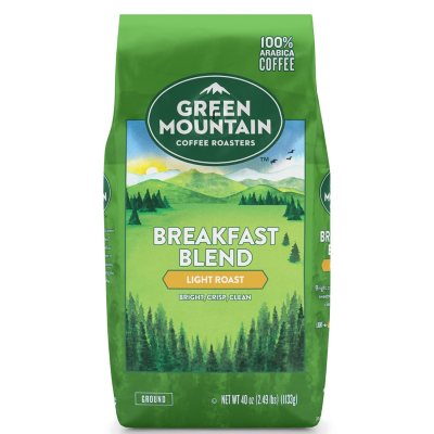 Green Mountain Coffee Breakfast Blend Ground Coffee (40 oz.) - Sam's Club