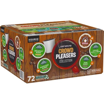 Crafted Classics Coffee K-Cup Pod Variety Pack, 72-count