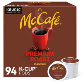 McCafe Premium Medium Roast K-Cup Coffee Pods, 94 ct.