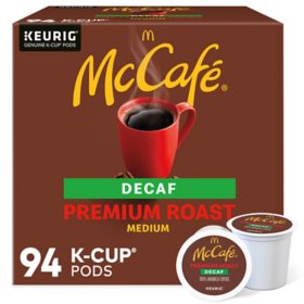 McCafe Decaf Premium Medium Roast K-Cup Coffee Pods, 94 ct.