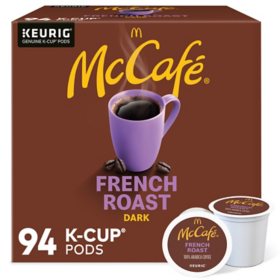 McCafe Dark Roast K-Cup Coffee Pods, French, 94 ct.