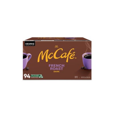 Viên cà phê McCafe Dark Roast K-Cup, kiểu Pháp, 94 viên.