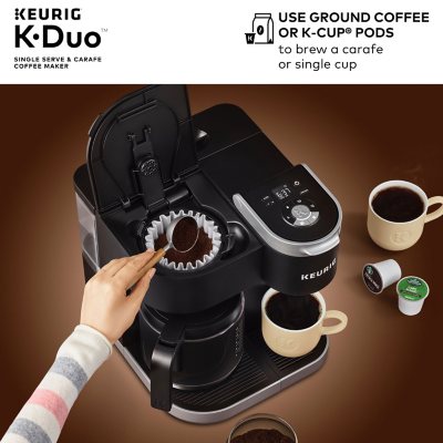 Keurig K-Duo Single Serve and Carafe Coffee Maker With Removable Reservoir  - Sam's Club