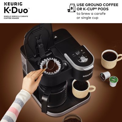 Keurig K-Duo Single Serve and Carafe Coffee Maker With Removable