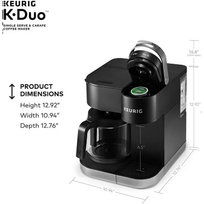 Keurig K-Duo Plus Single Serve & Carafe Coffee Maker - Gillman Home Center