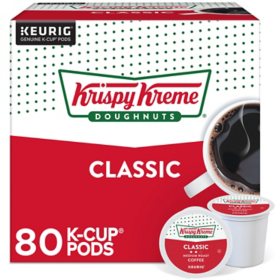Krispy Kreme Medium Roast Coffee Pods, Classic, 80 ct.