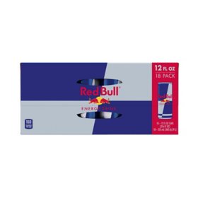 Red Bull Energy Drink (12 fl.  oz., 18 pk.)