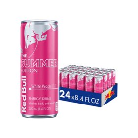 Red Bull Summer Edition White Peach 8.4 fl. oz., 24 pk.