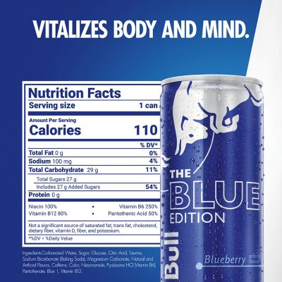 Red Bull Energy Blue Edition (8.4 fl. oz., 24 pk.) - Sam's Club