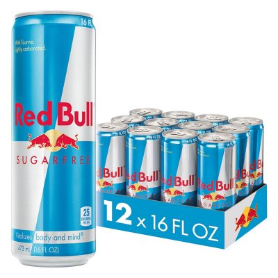Red Bull Energy Sugarfree (16 oz., 12 - Sam's Club