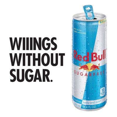 hale aftale Abe Red Bull Energy Sugarfree (16 oz., 12 pk.) - Sam's Club