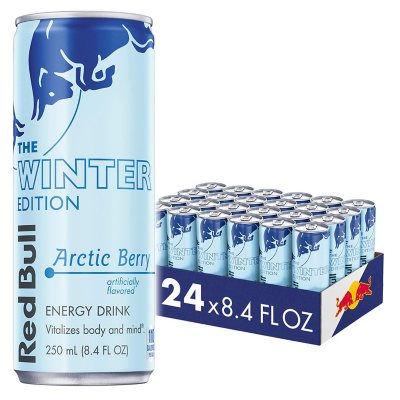 Red Bull Energy Drink, Winter Arctic Berry (8.4 oz., 24 pk.) Club