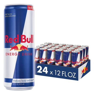 What are the animals seen on cans of the Red Bull energy drink?