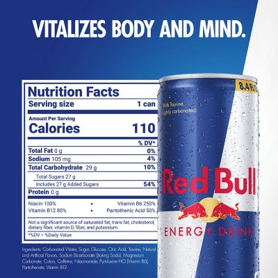 (8.4 fl. Sam\'s 24 pk.) oz., - Red Bull Energy Club