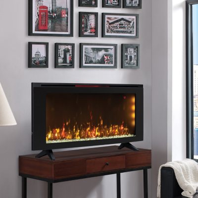 Touchstone 80026 The Onyx® Stainless Wall Mounted 50-inch Electric Fireplace  – Touchstone Home Products, Inc.