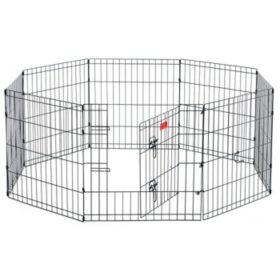 Lucky Dog 24" H Dog Exercise Pen with Stakes