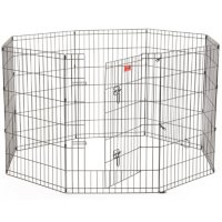 Lucky Dog 36"H Heavy Duty Exercise Pen with Stakes