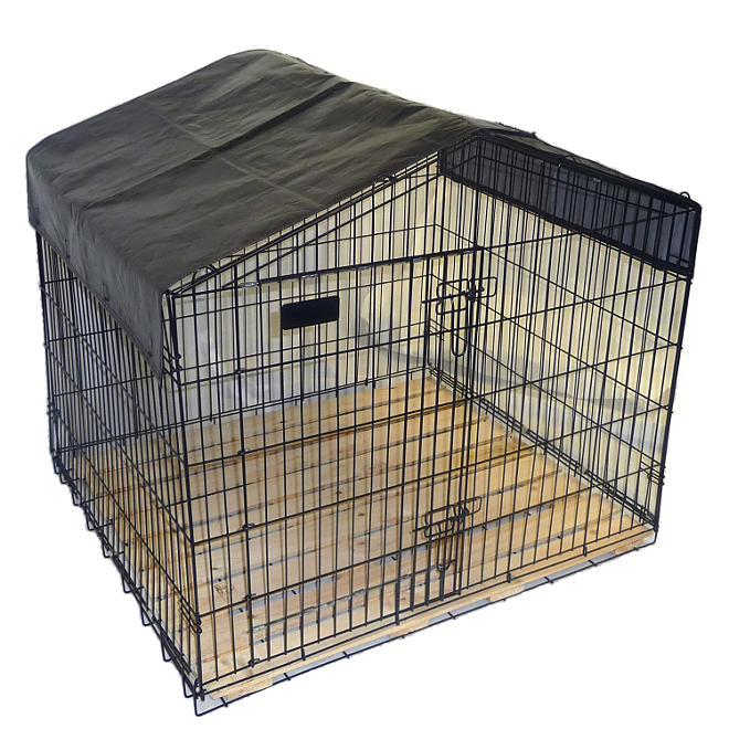 Lucky Dog Travel Kennel - 40"L x 40"W x 36"H