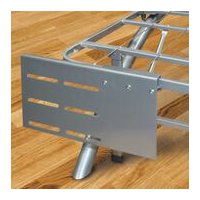 Adjustable Bracket Set for Arch Silver Decorative Metal Platform Bed, 2-piece 