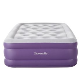 Thomasville Sensation 15" Inflatable Twin Air Mattress, External Pump