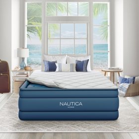 Nautica Home Cloud Supreme 20” Inflatable Air Bed with Zip Off Cover