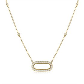0.23 CT T.W. Diamond Fashion Necklace in 14K Yellow Gold