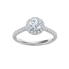 1.00 CT. T.W. Diamond Engagement Ring in 14K White Gold		