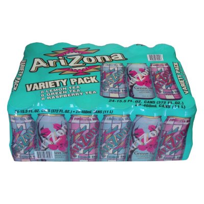 AriZona Tea Variety Pack ( oz., 24 pk.) - Sam's Club