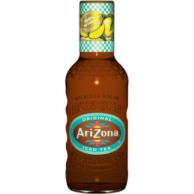 AriZona Lemon Tea - 20 oz. glass bottles - 12 pk. - Sam's Club