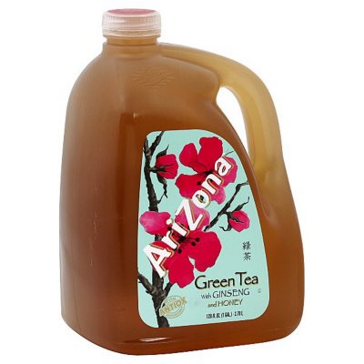 AriZona Green Tea with Ginseng and Honey (1gal) - Sam's Club
