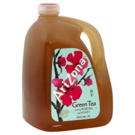 AriZona Green Tea with Ginseng and Honey 1gal