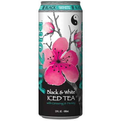 Arizona Black & White Iced Tea - 24/23oz - Sam's Club