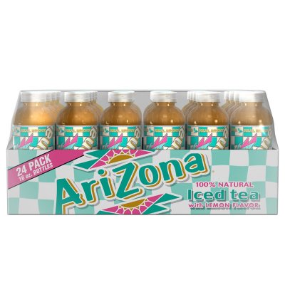 Arizona Tea, Premium Brewed Lemon Bottled Tea, 16 Fl Oz (Pack of 12)