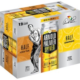 Arnold Palmer Spiked Malt Beverage 12 fl. oz. can, 12 pk.